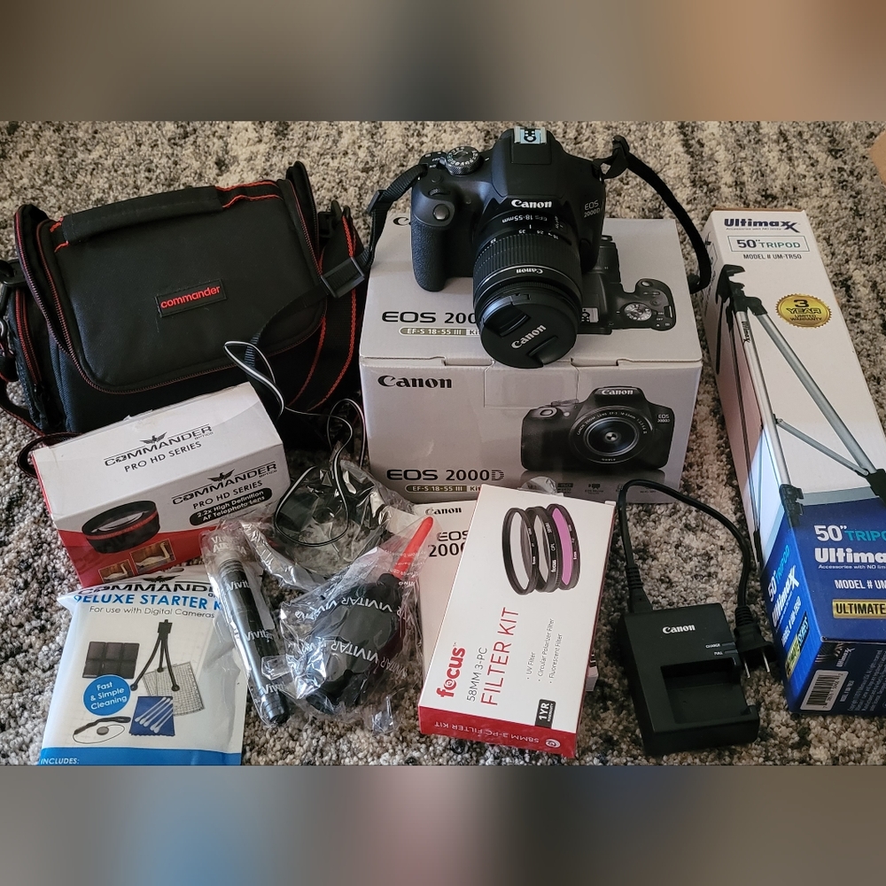 Canon EOS 2000D Camera